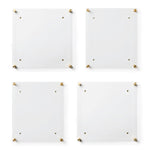 Set of 4 Mixed Single Panel Wall Frames Mini Pinwheel (3008/3008G)
