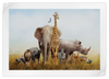 Kenyan Safari Animals Wall Art