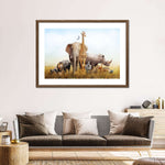 Kenyan Safari Animals Wall Art