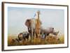 Kenyan Safari Animals Wall Art