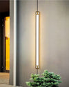 MIRODEMI® Black/Gold Outdoor Waterproof LED Long wall lamp For Garden, Villa, porch