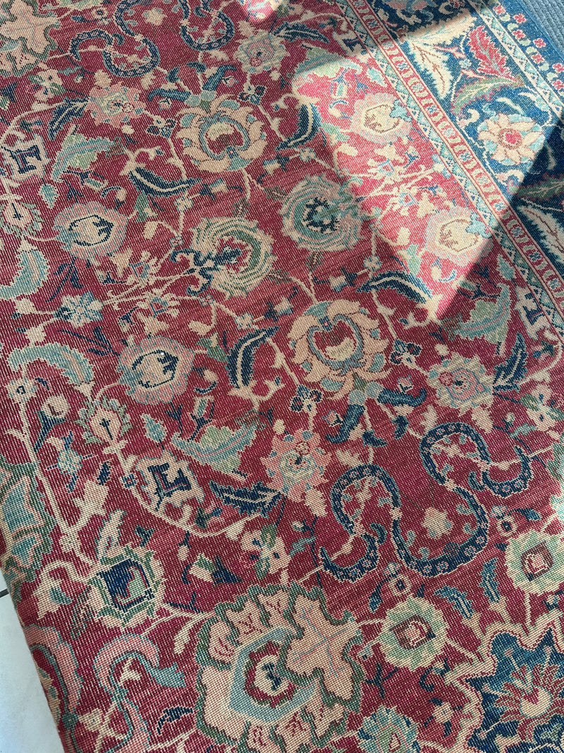 Karastan Samovar Teawash Wool Rug – 8’8” x 12’ – Vintage Elegance, Excellent Condition