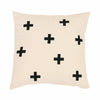 swiss cross pillow cover