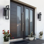 MIRODEMI® Black Retro Vintage Outdoor Waterproof LED Wall Lighting for Garden Porch