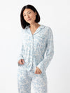 Women's Stretch-Knit Long Sleeve Bamboo Pajama Set