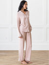 Women's Stretch-Knit Long Sleeve Bamboo Pajama Set