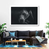 Monochrome Brown Bear Wall Art