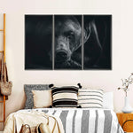 Monochrome Brown Bear Wall Art
