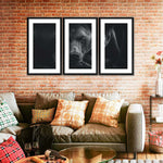 Monochrome Brown Bear Wall Art