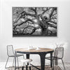 Monochrome Angel Oak Tree Wall Art