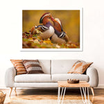 Loving Mandarin Ducks Wall Art