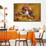 Loving Mandarin Ducks Wall Art