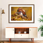 Loving Mandarin Ducks Wall Art