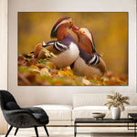 Loving Mandarin Ducks Wall Art