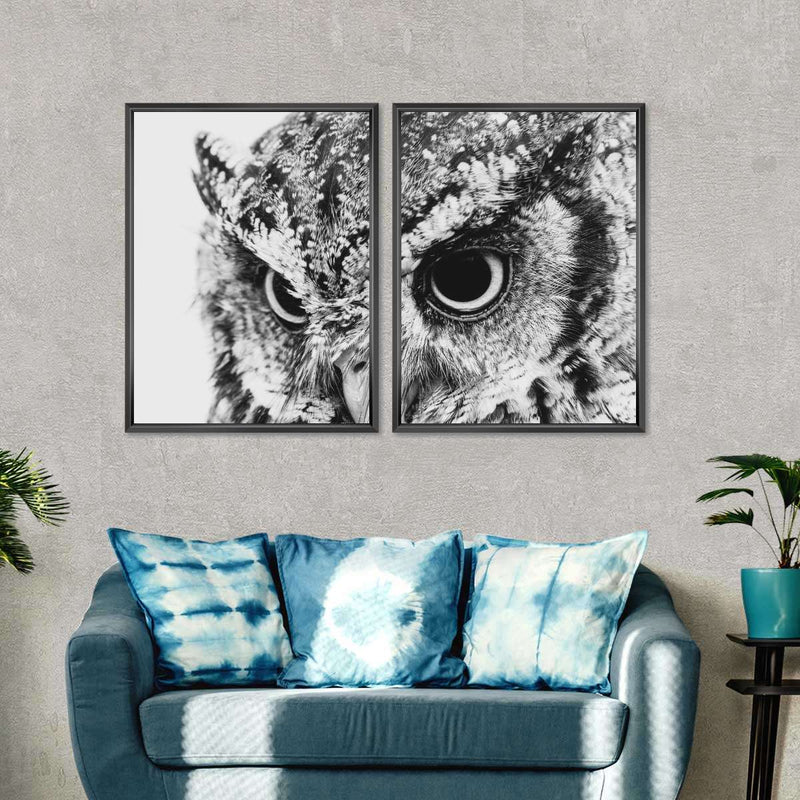 Staring Owl Wall Art