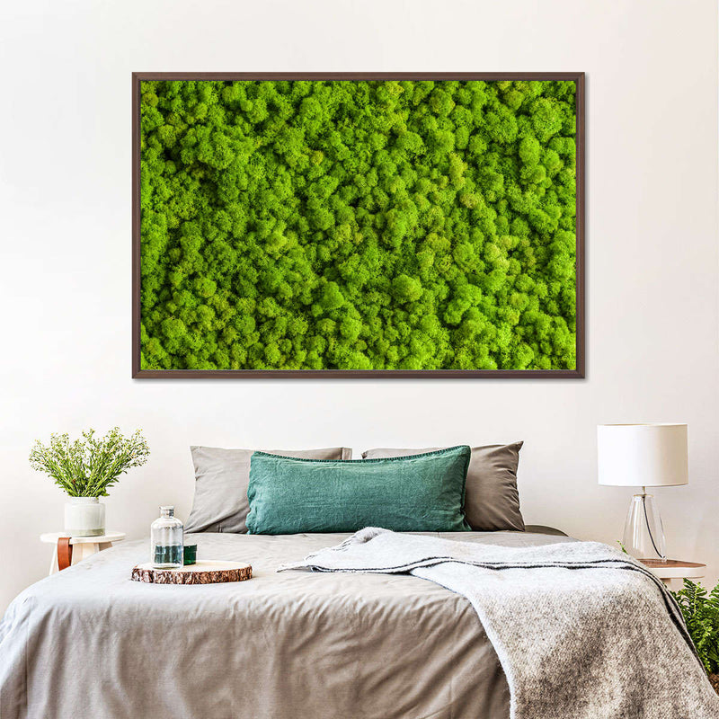 Green Reindeer Moss Wall Art