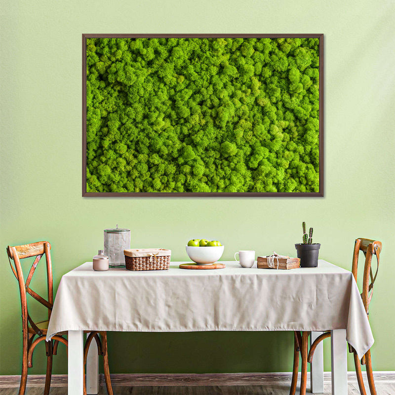 Green Reindeer Moss Wall Art