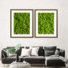 Green Reindeer Moss Wall Art