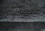 3x5, 4x6 and 5x7 Hand Woven Shag Charcoal Art Silk Soft Viscose Area Rug