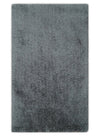 3x5, 4x6 and 5x7 Hand Woven Shag Charcoal Art Silk Soft Viscose Area Rug