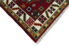 3x8 Runner Hand Knotted traditional Kazak Rust and Ivory Armenian Rug | KZA23