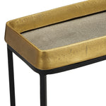 Currey and Company Tanay Brass Side Table 4000-0148