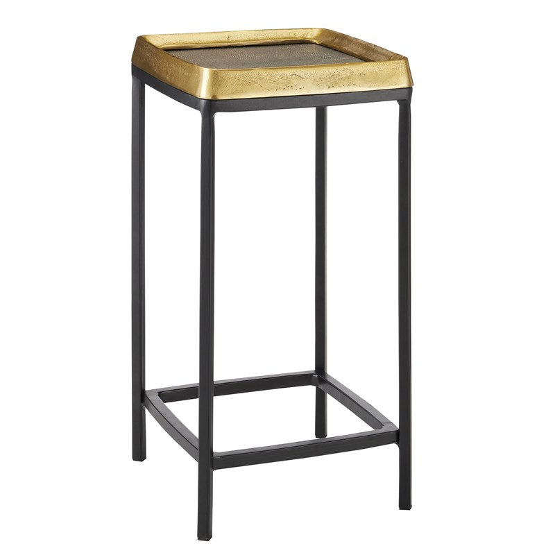 Currey and Company Tanay Brass Accent Table 4000-0149