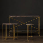Currey and Company Flying Gold Console Table 4000-0173
