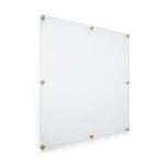 36x36" Floating Clear Acrylic Scarf Frame (Frame Size 40x40")