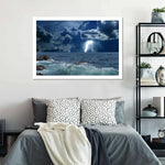 Ocean Storm Bolt Wall Art