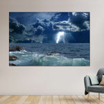 Ocean Storm Bolt Wall Art