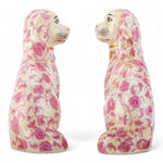Staffordshire Dog Pink Florets 41340