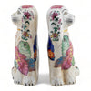 Staffordshire Dog Tobacco Leaf Small 41343