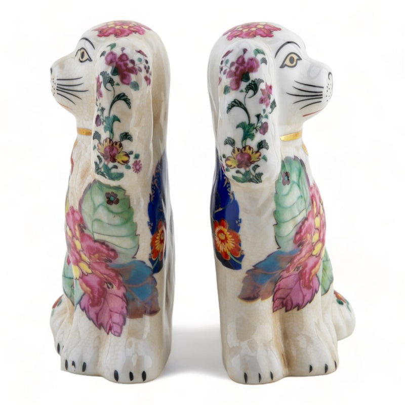 Staffordshire Dog Tobacco Leaf Small 41343