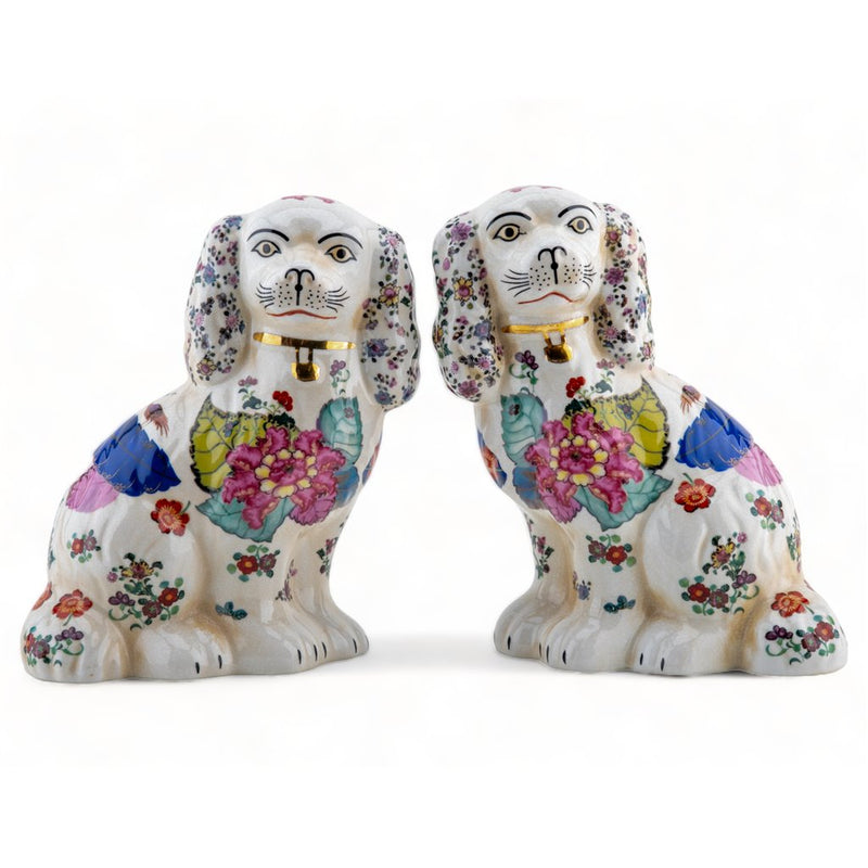 Staffordshire Dog Tobacco Leaf  41344