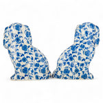 Staffordshire Dog Blue Florets 41381