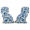 Staffordshire Dog Blue Florets Small 41382