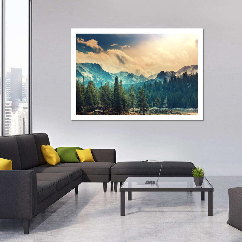 Sierra Nevada Mountainscape Wall Art