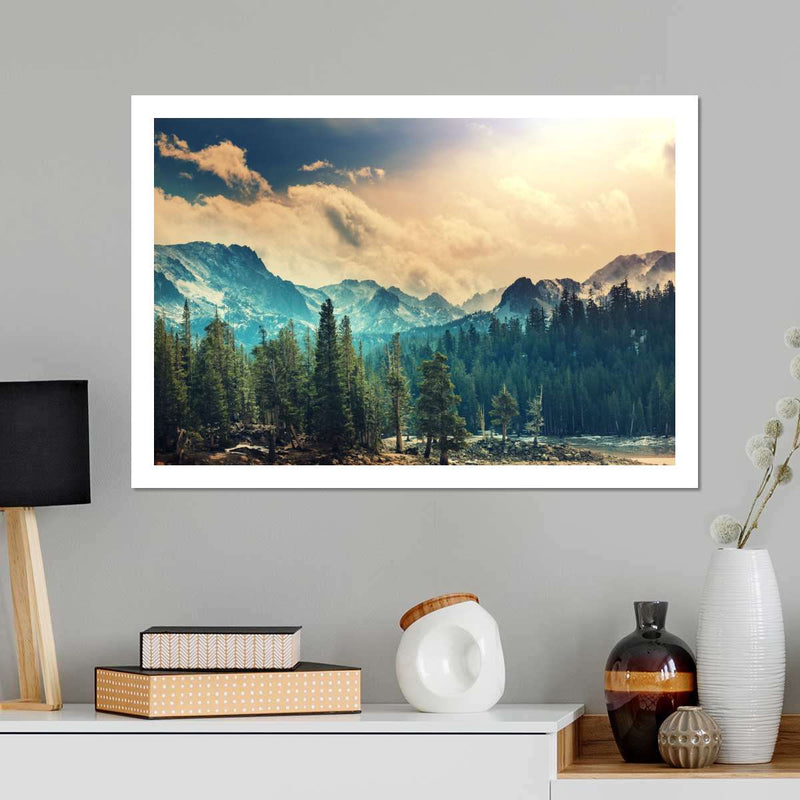 Sierra Nevada Mountainscape Wall Art