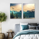 Sierra Nevada Mountainscape Wall Art