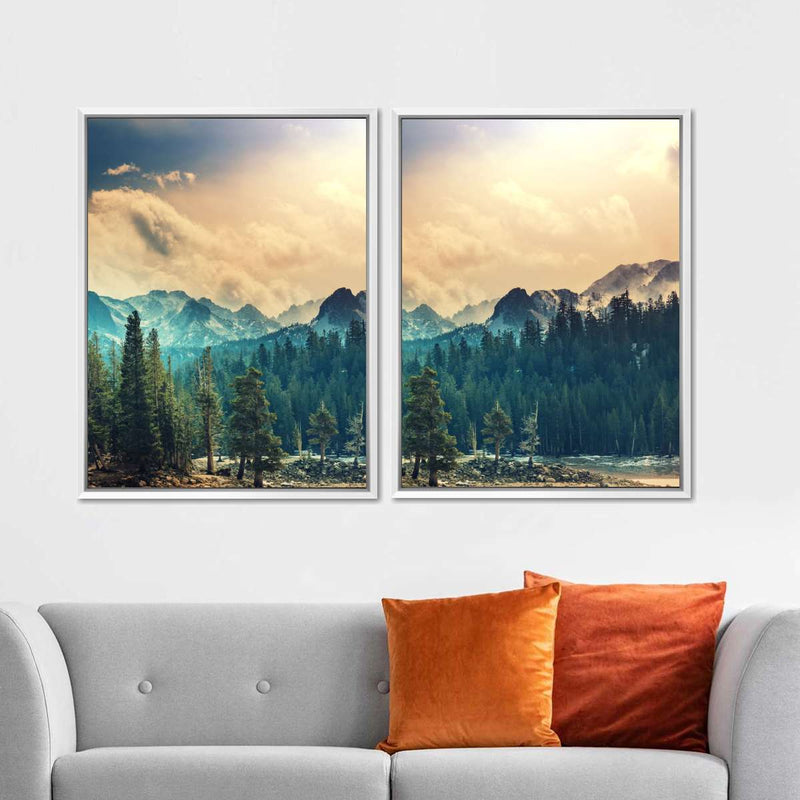 Sierra Nevada Mountainscape Wall Art