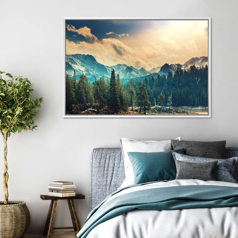 Sierra Nevada Mountainscape Wall Art
