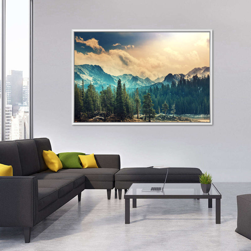 Sierra Nevada Mountainscape Wall Art