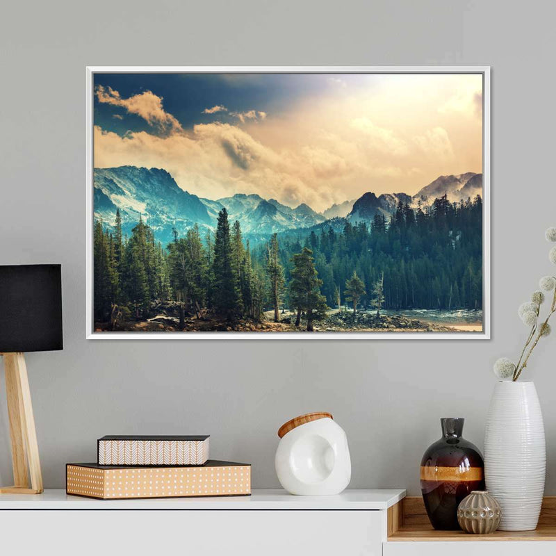 Sierra Nevada Mountainscape Wall Art