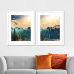 Sierra Nevada Mountainscape Wall Art