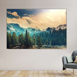 Sierra Nevada Mountainscape Wall Art
