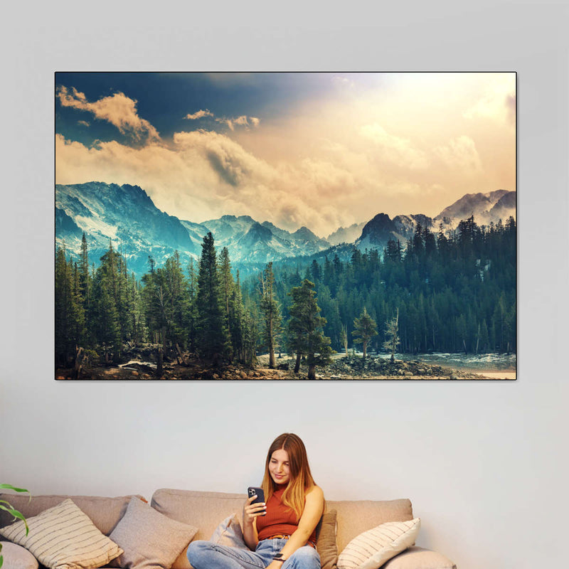 Sierra Nevada Mountainscape Wall Art