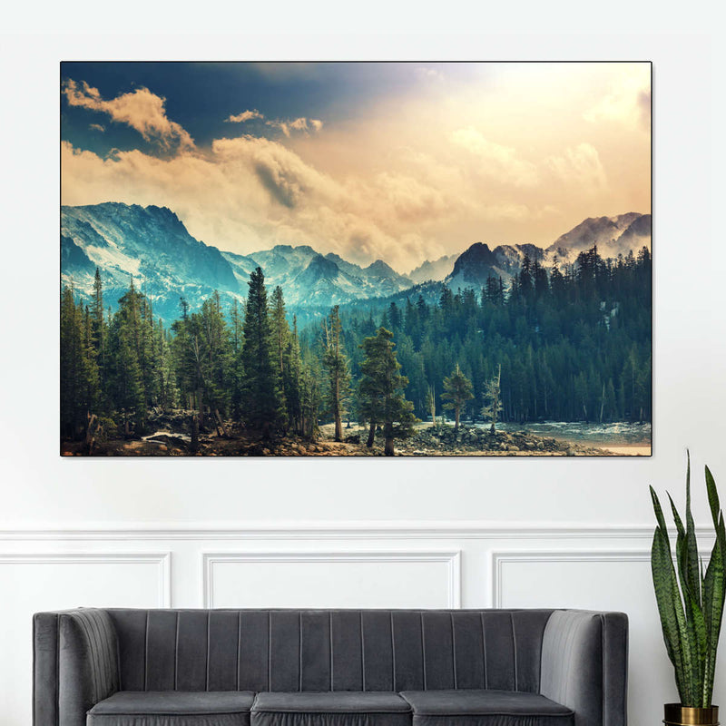 Sierra Nevada Mountainscape Wall Art