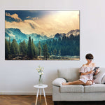 Sierra Nevada Mountainscape Wall Art