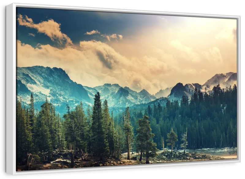 Sierra Nevada Mountainscape Wall Art